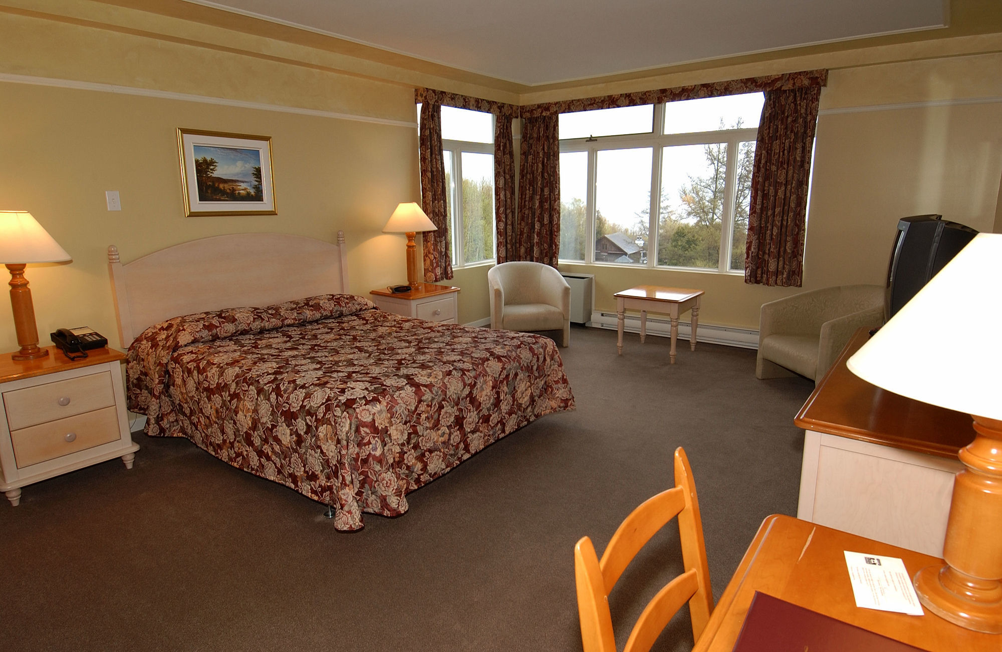 Hotel Au Petit Berger La Malbaie Bagian luar foto